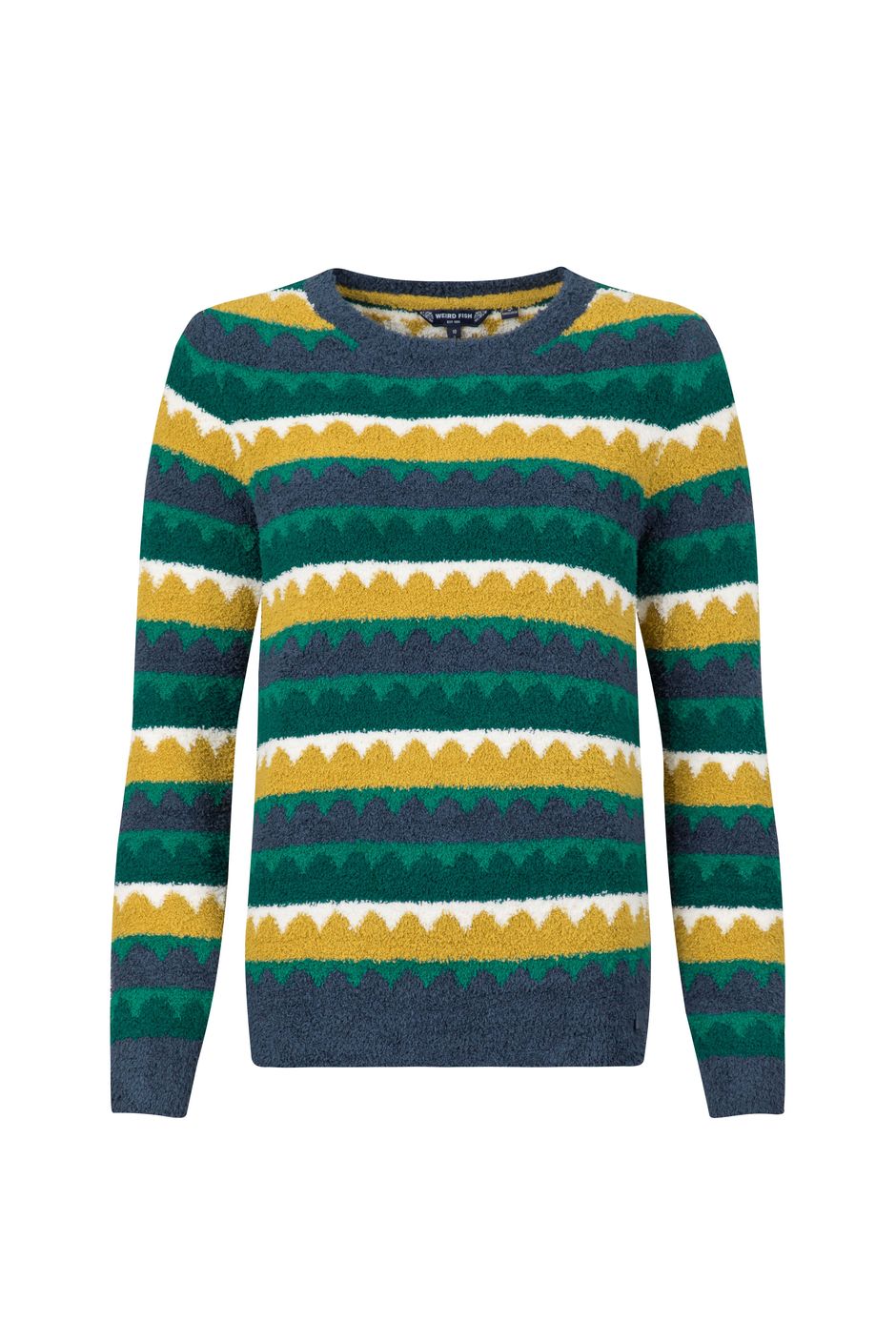 Lissa - Knitted Jumper Scalloped Edges