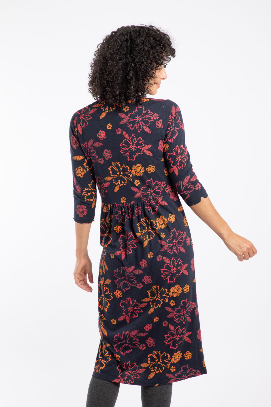 Isolde – Abstract Print Summer Dress