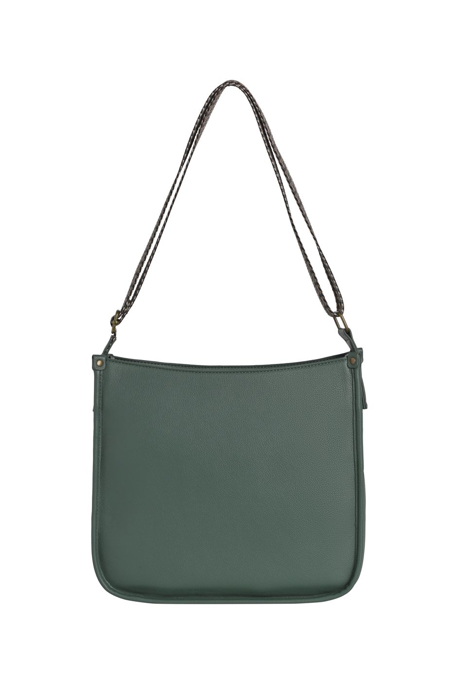 Javana Cross Body Saddle Bag Army Green | Weird Fish