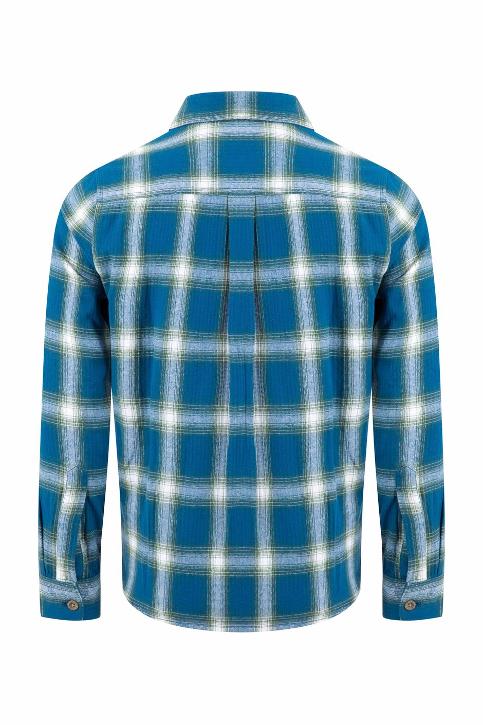 Grey Herringbone Check Cotton Relaxed Fit Overshirt main image 0