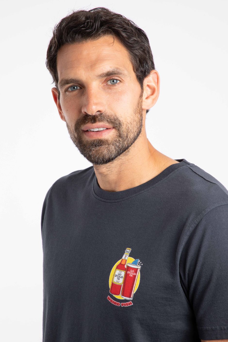 Old Speckled Fin Artist Tee Navy