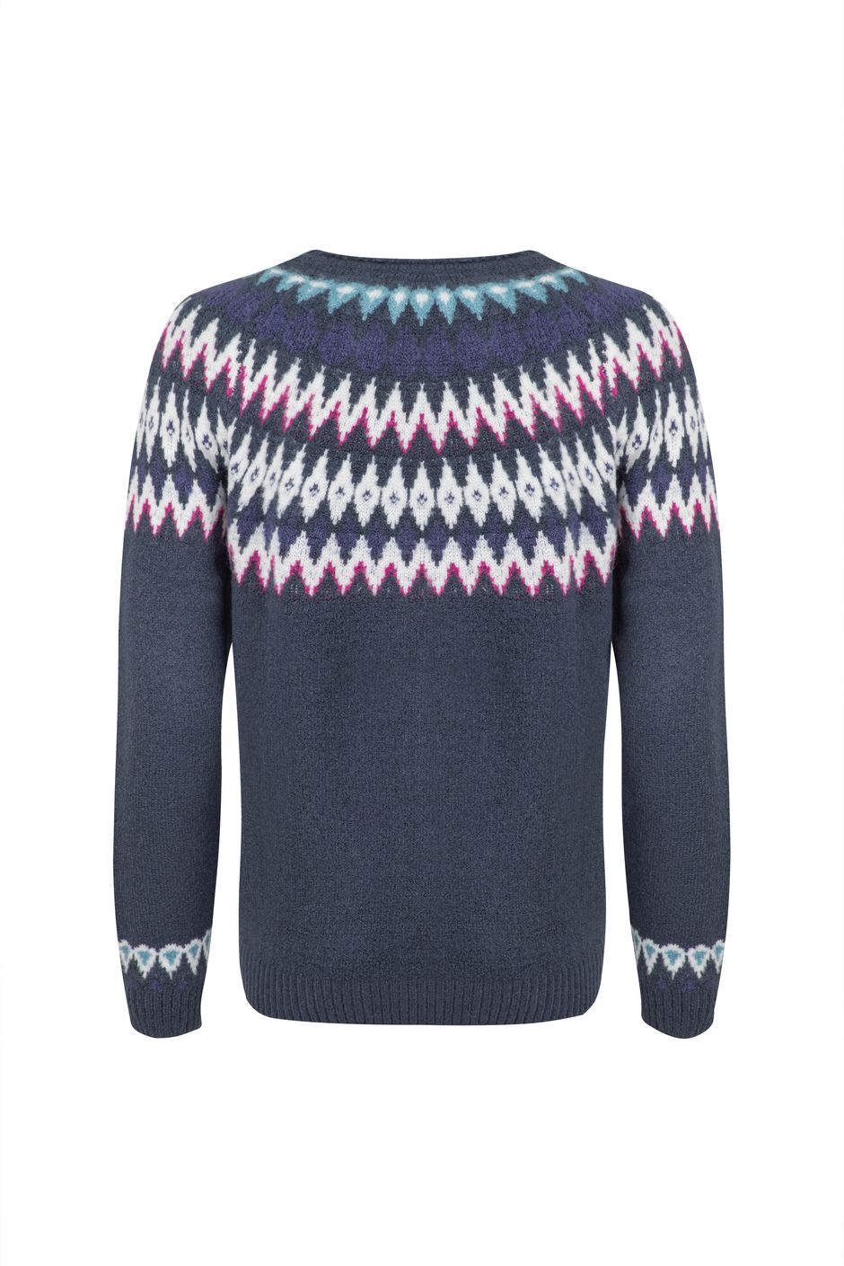 Nautical Fair Isle Cardigan in Navy (6mths-8yrs)