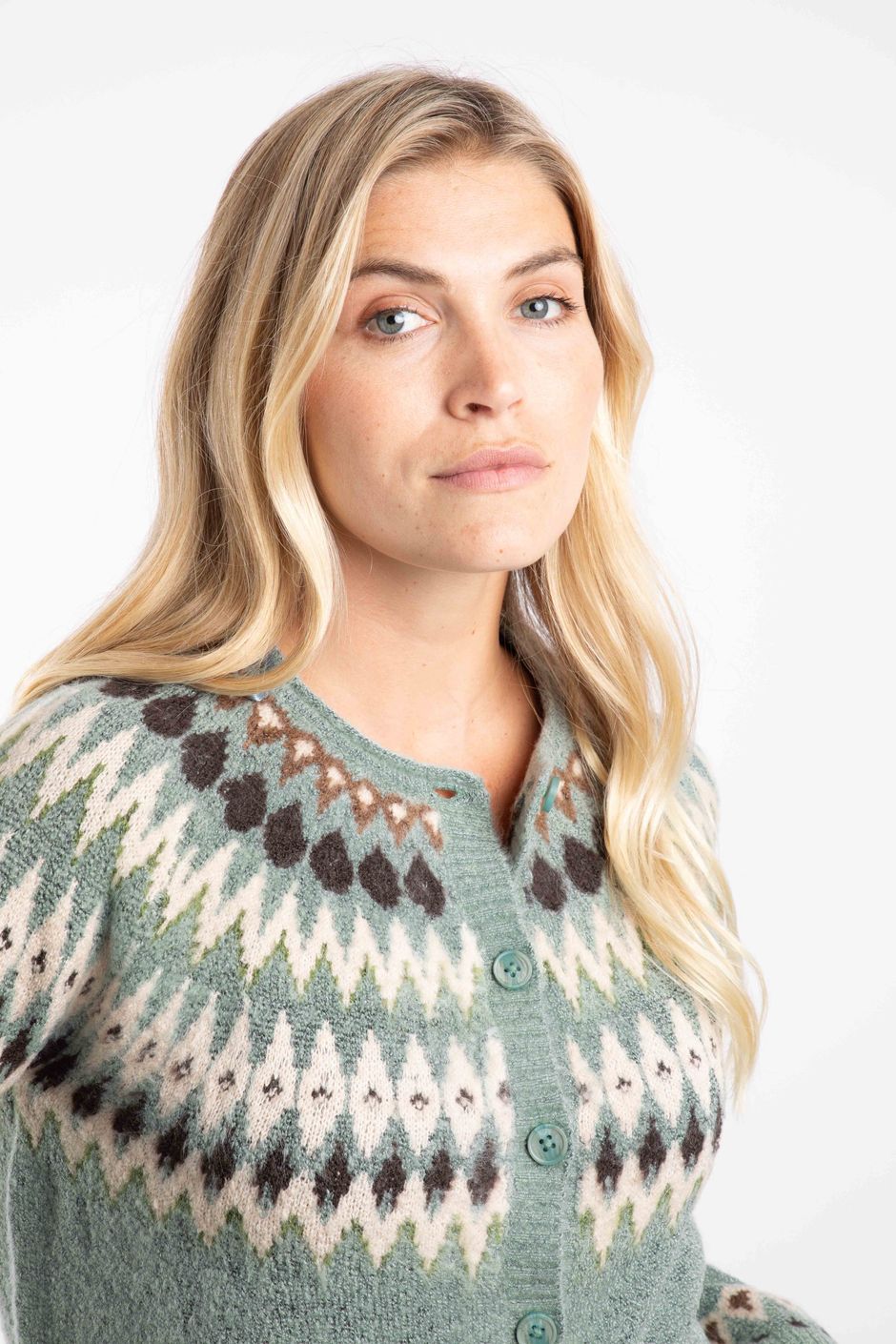 Sea Salt Fair Isle Cardigan