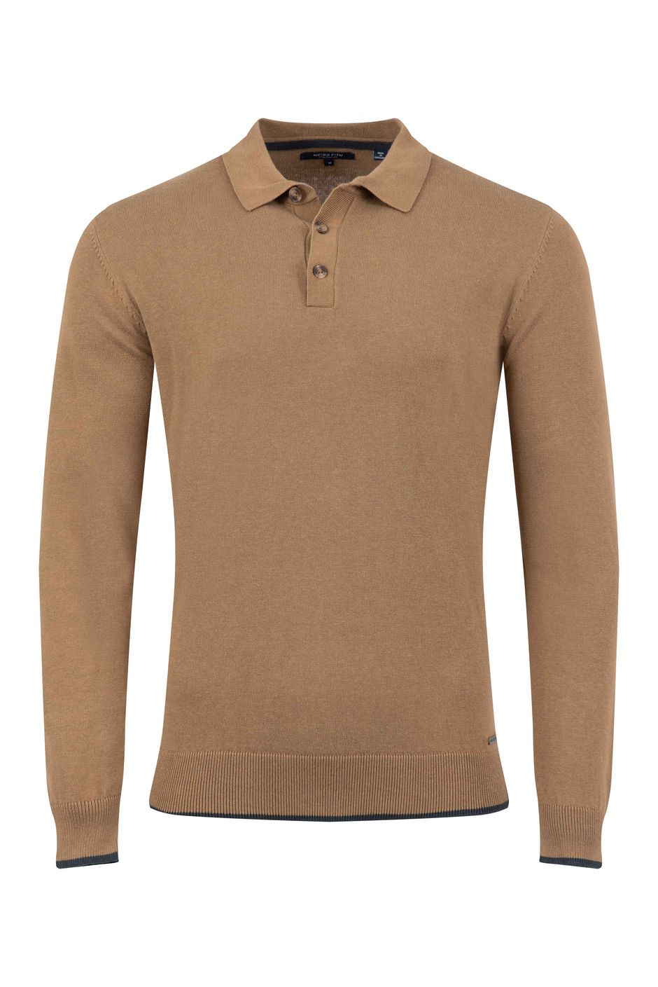 Xlarge Script SS Polo Mocha