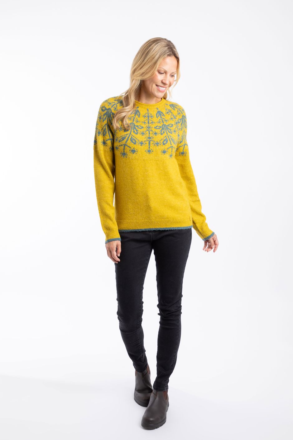 Lutra Jump - Decora Fair Isle Knit Skirt