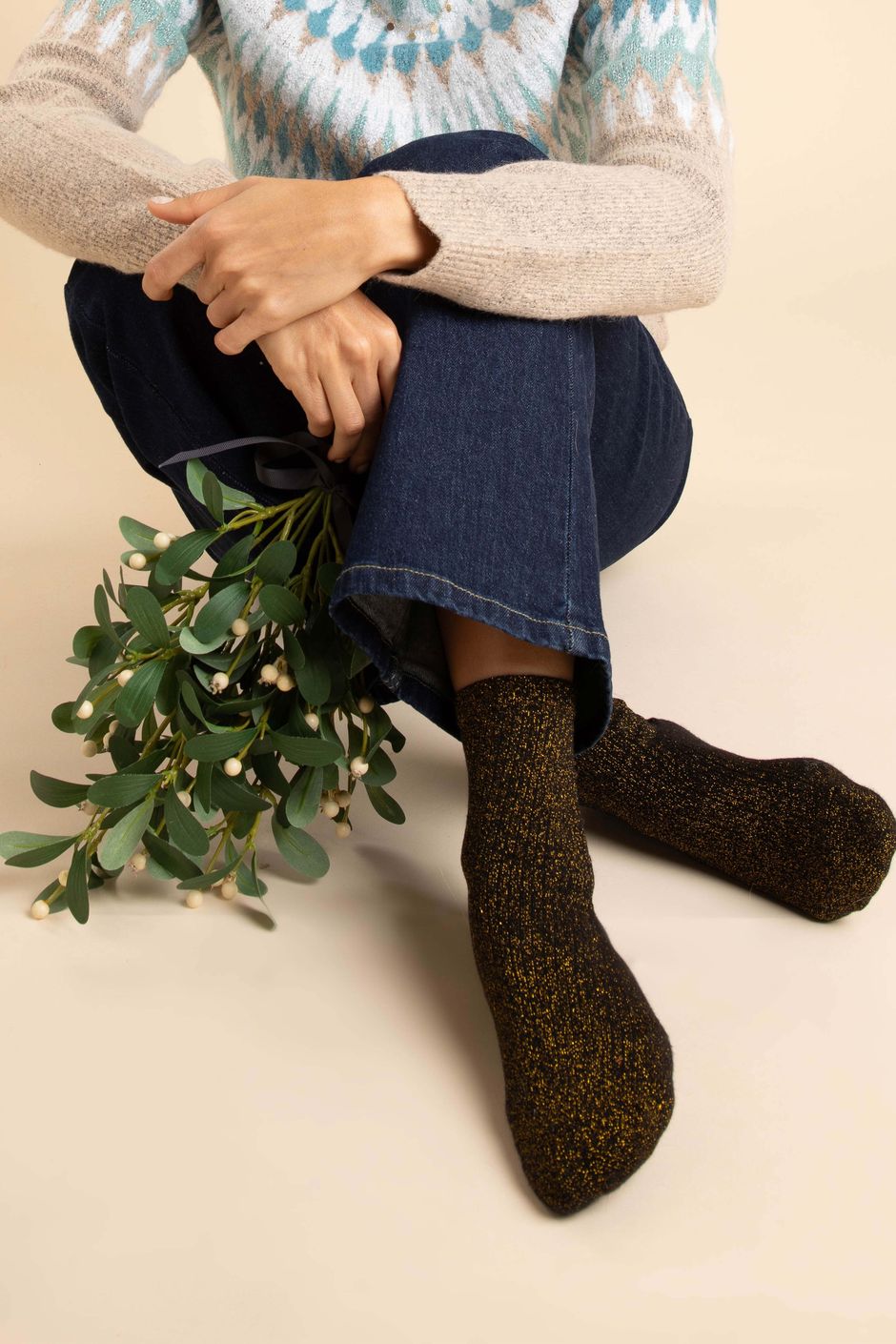 Electra Sparkle Ribbed Socks 3pk Multi