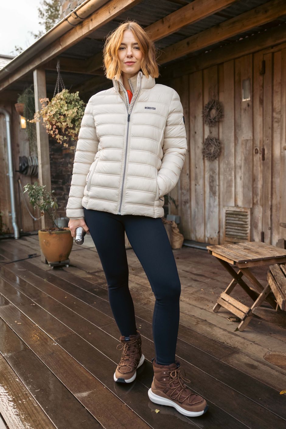 Lilliane High Waisted Leggings Black