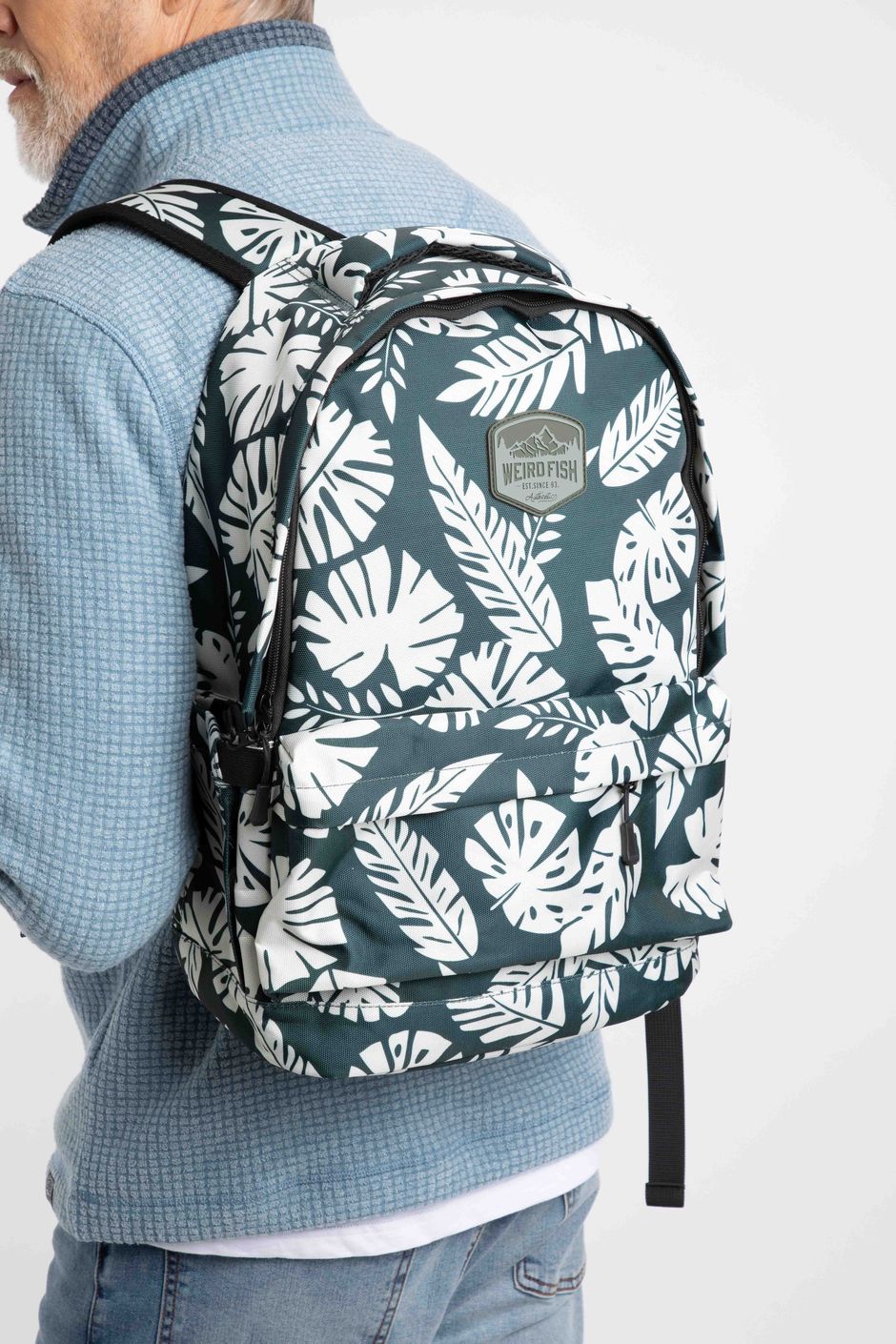 Benne 25 Litre Printed Backpack Dark Spruce