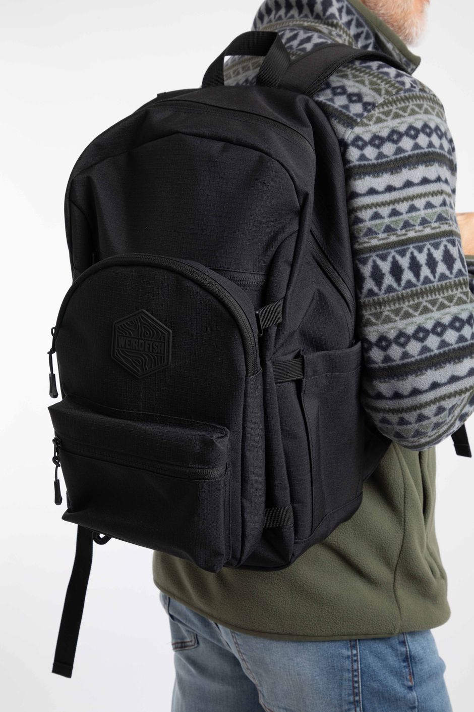 Reacher Two-In-One Backpack Black