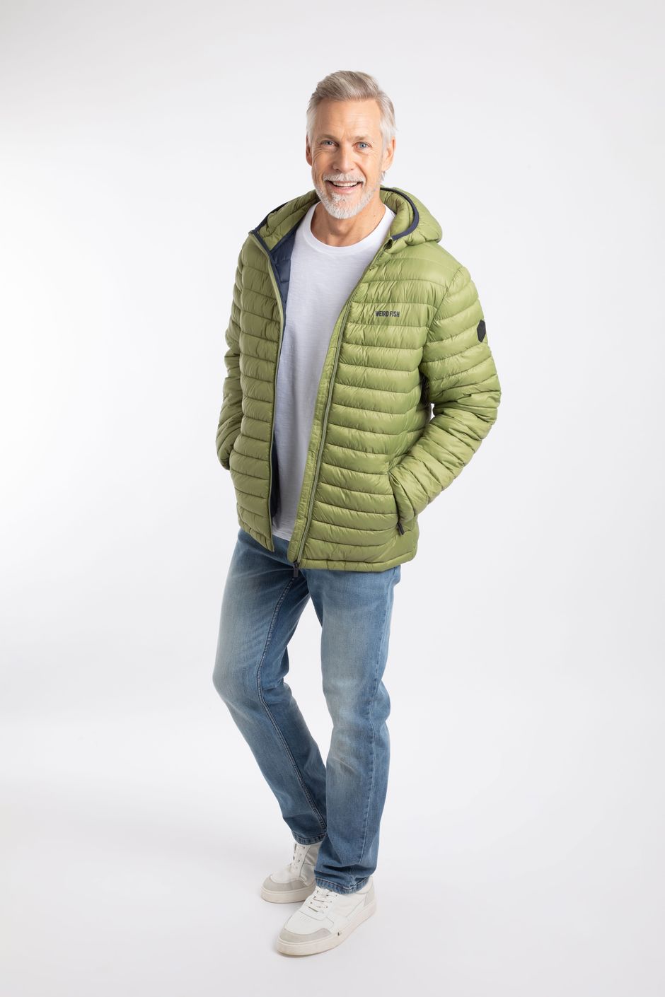 Flete Lightweight Showerproof Padded Jacket WashedOak