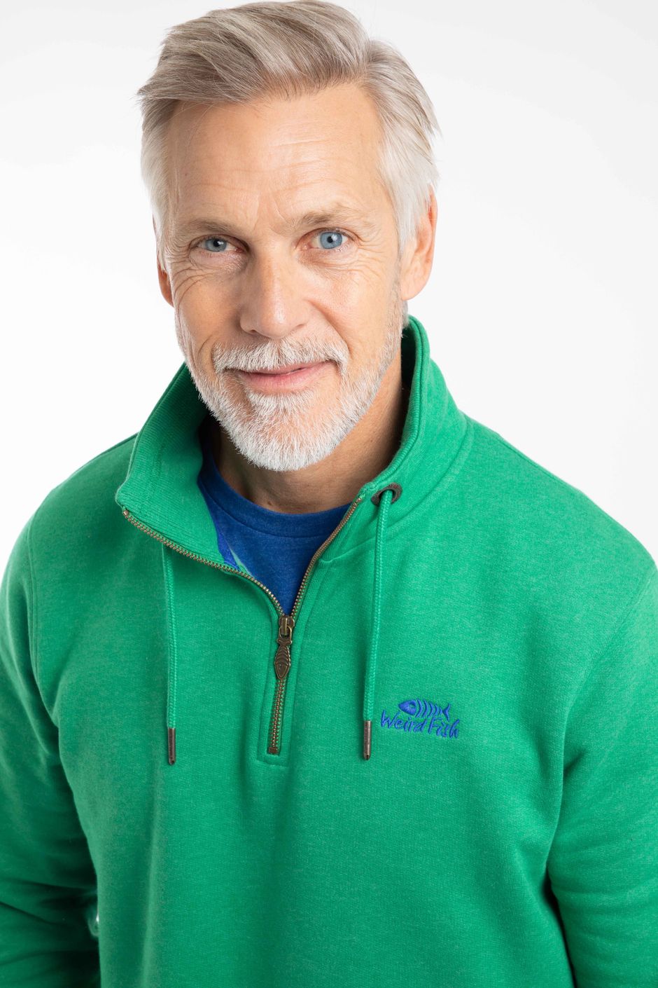 Brampton 1/4 Zip Sweatshirt Heritage Green