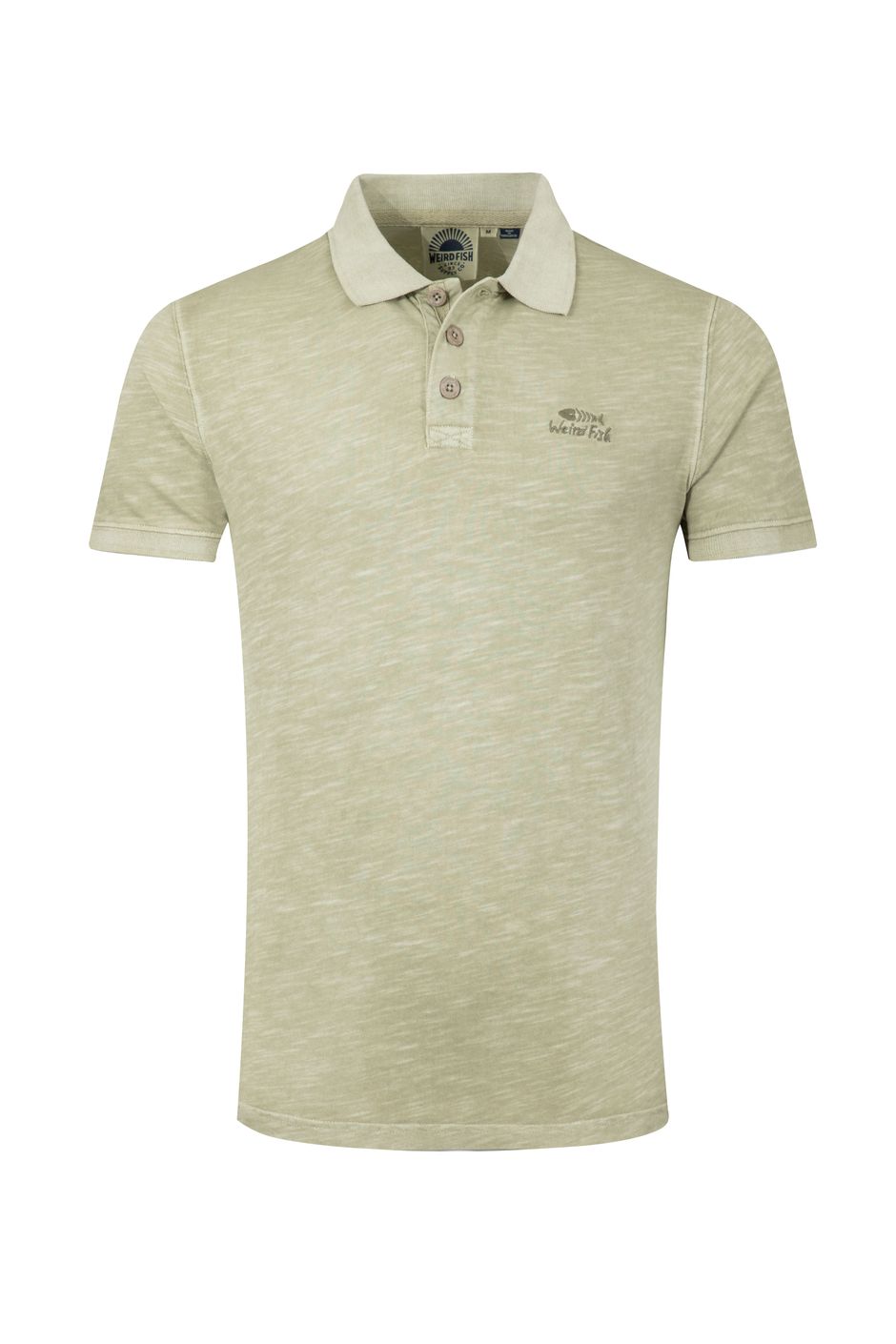 Indy Slub Polo Shirt Laurel Green
