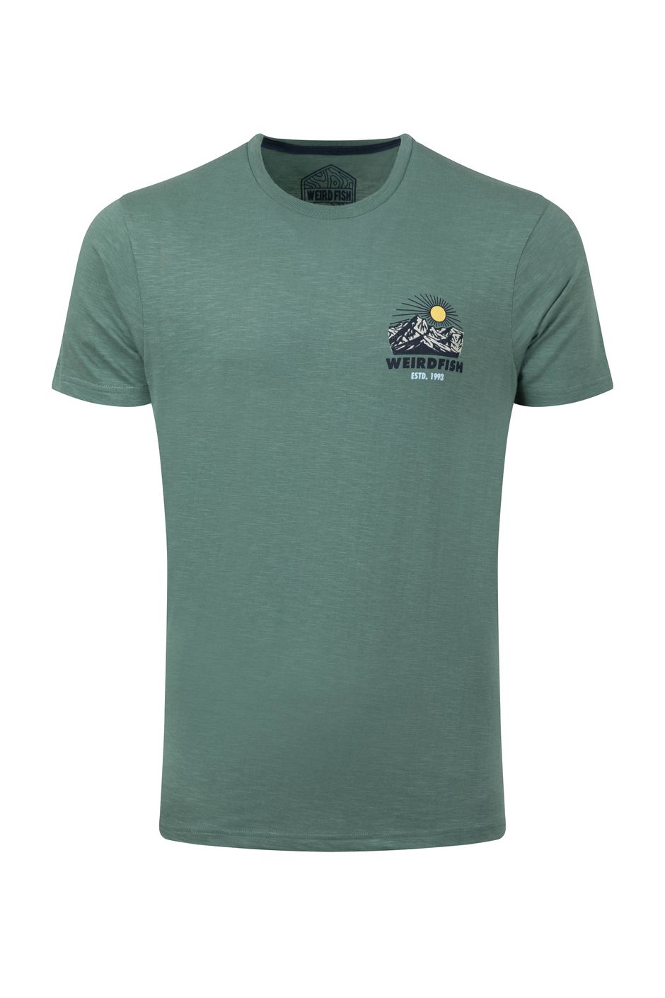 Lake District Back Print Graphic T-Shirt Dusky Green