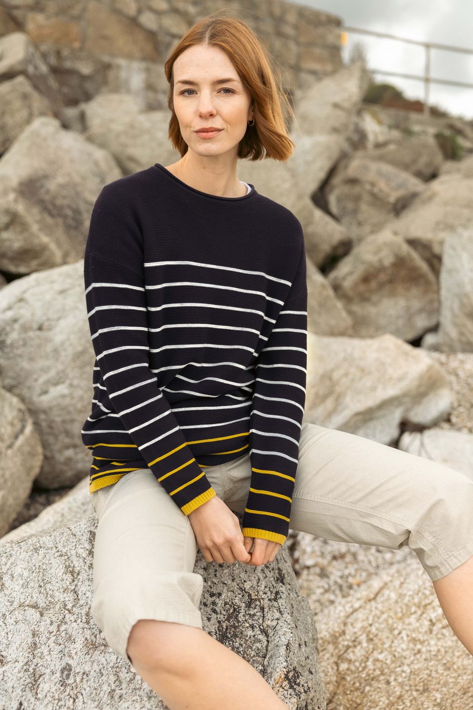 Anyar 3/4 Length Ripstop Trousers Oyster