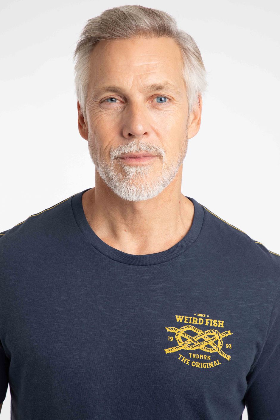 Uphaul Back Print Graphic T-Shirt Navy