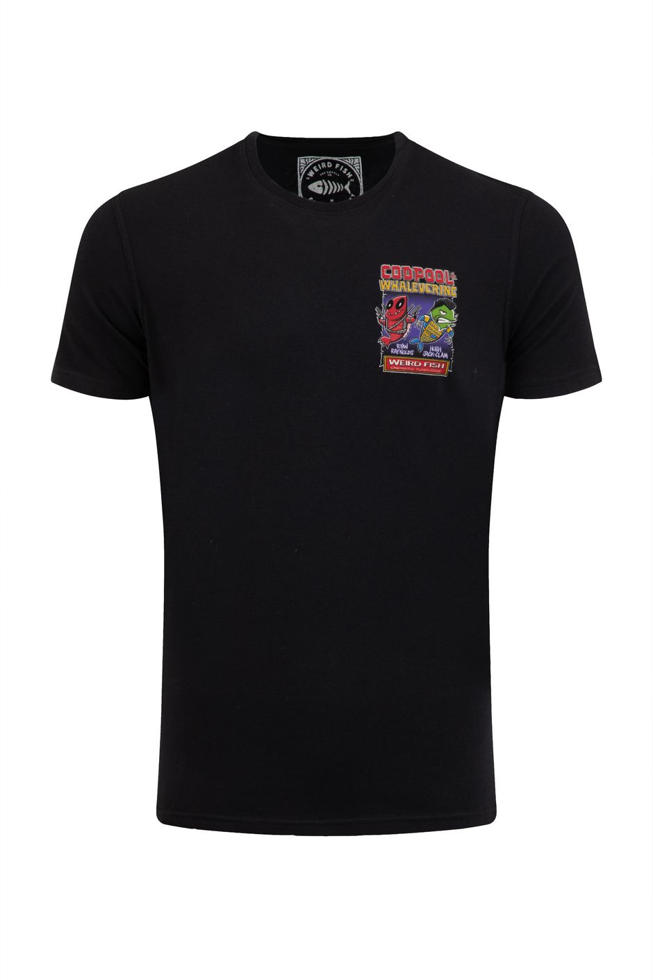 Codpool Back Print Artist T-Shirt Black