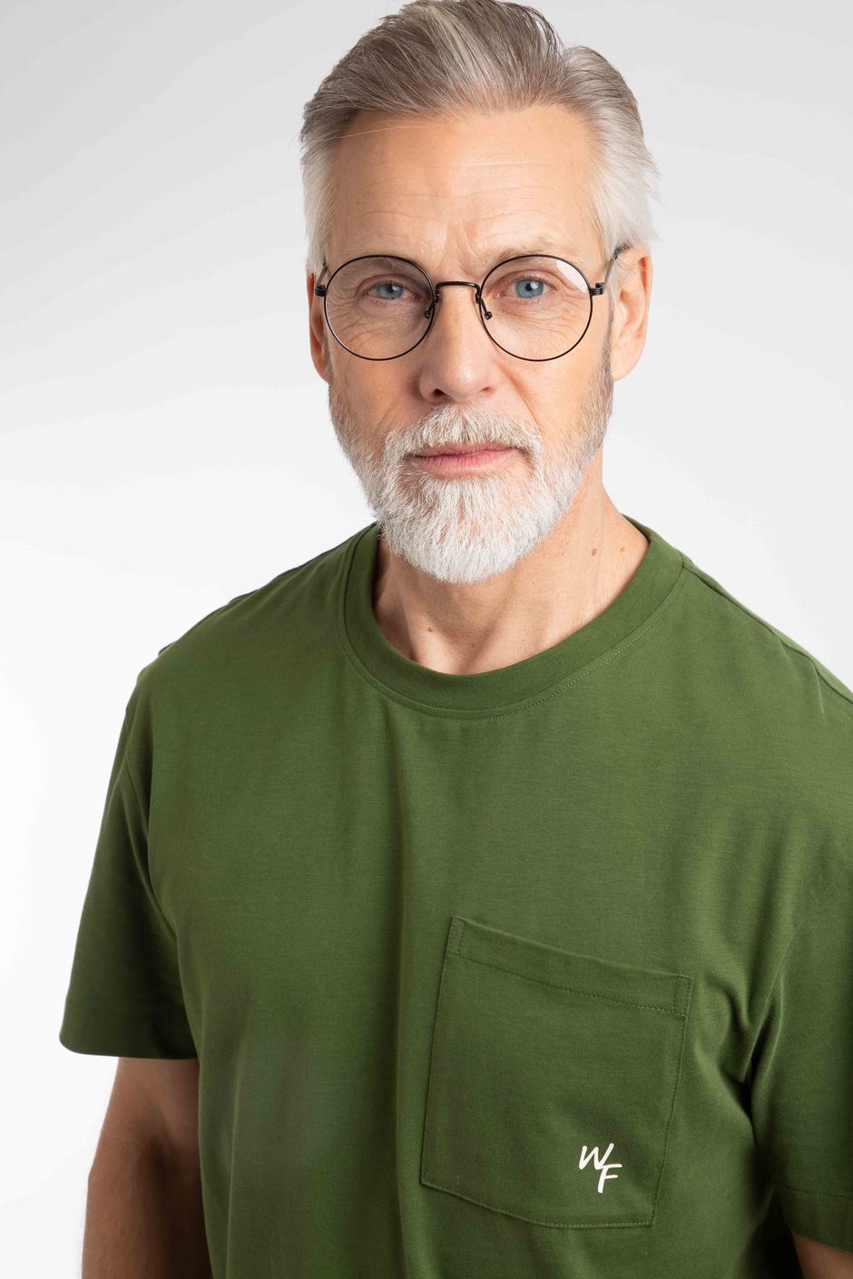 Keaton Super Soft Pocket T-Shirt Ginko Green