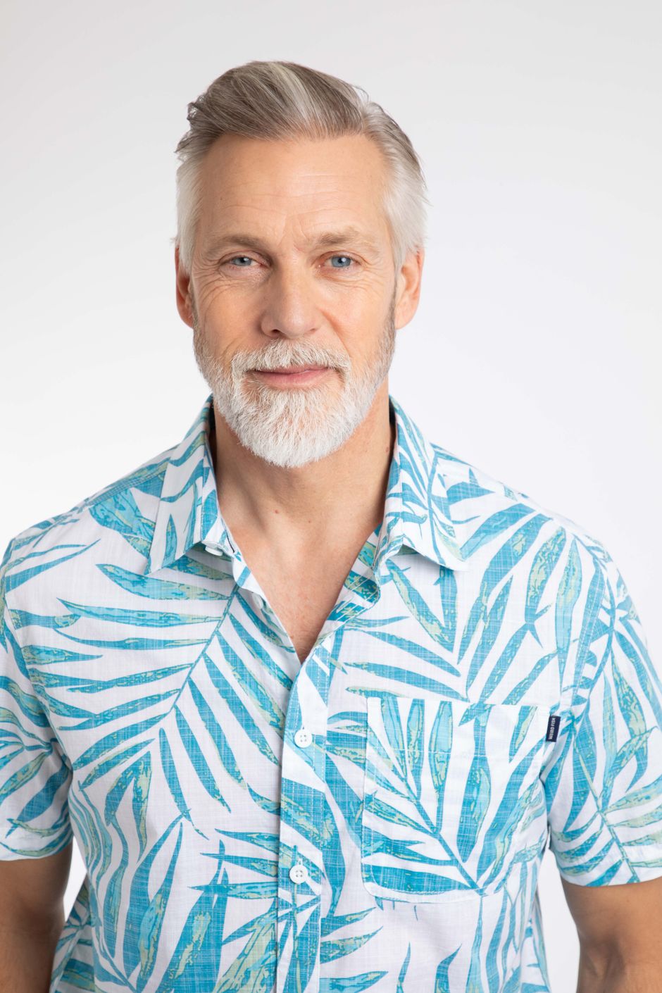 Faraway Short Sleeve Printed Shirt White