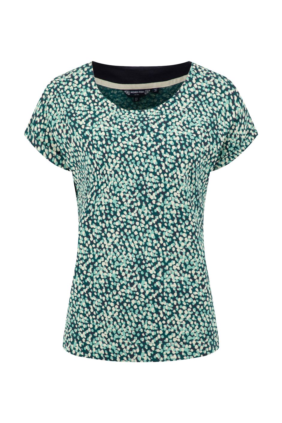 Paw Paw Printed Jersey T-Shirt Deep Teal
