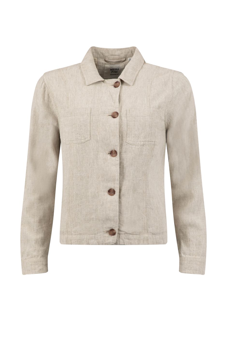Karsten Relaxed Linen Jacket Natural