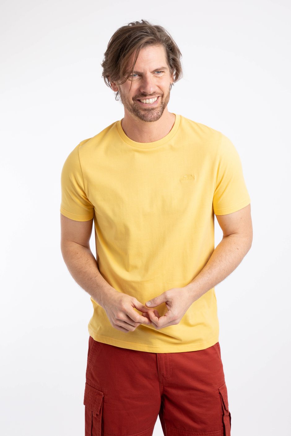 Hooked Branded T-Shirt Yellow