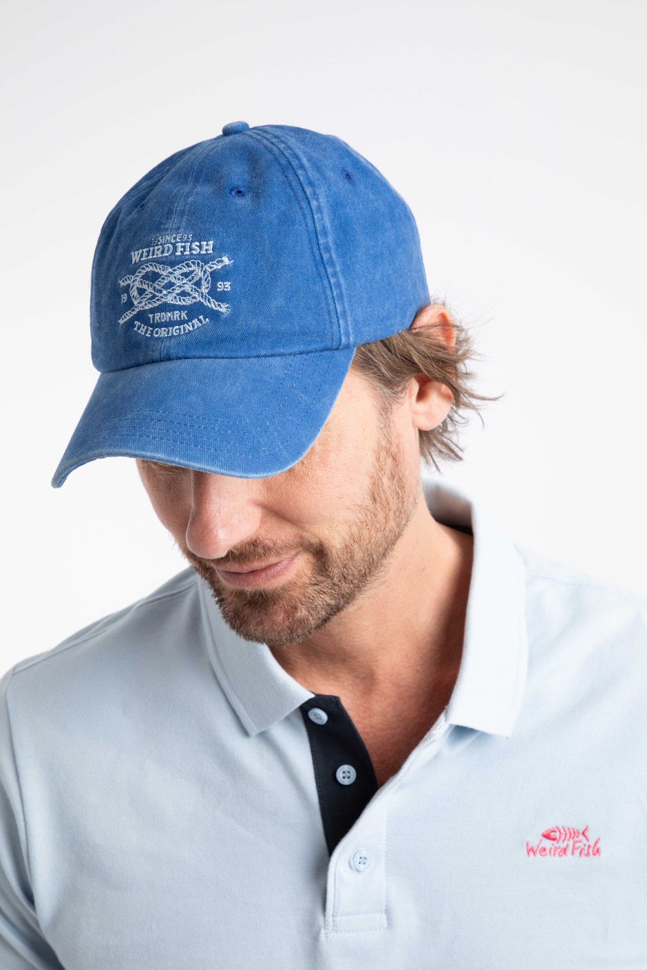 Nautical Knot Twill Cap Mazarine Blue