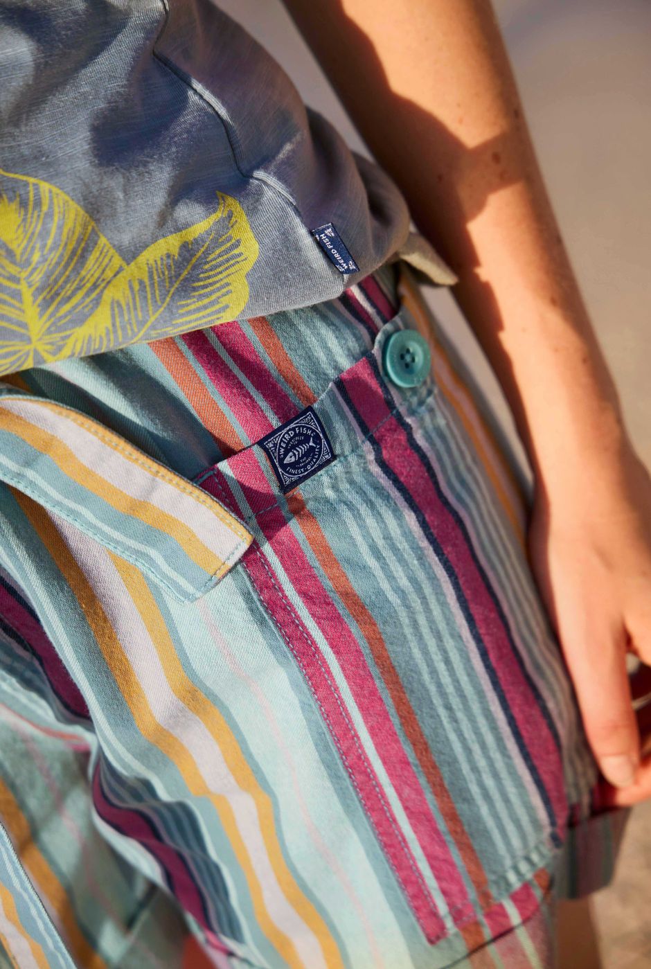 Wilder Striped Summer Shorts Multi