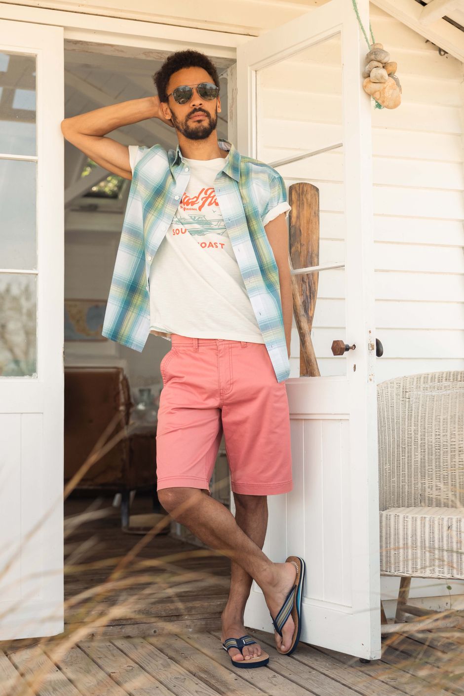Rayburn Flat Front Shorts Nantucket