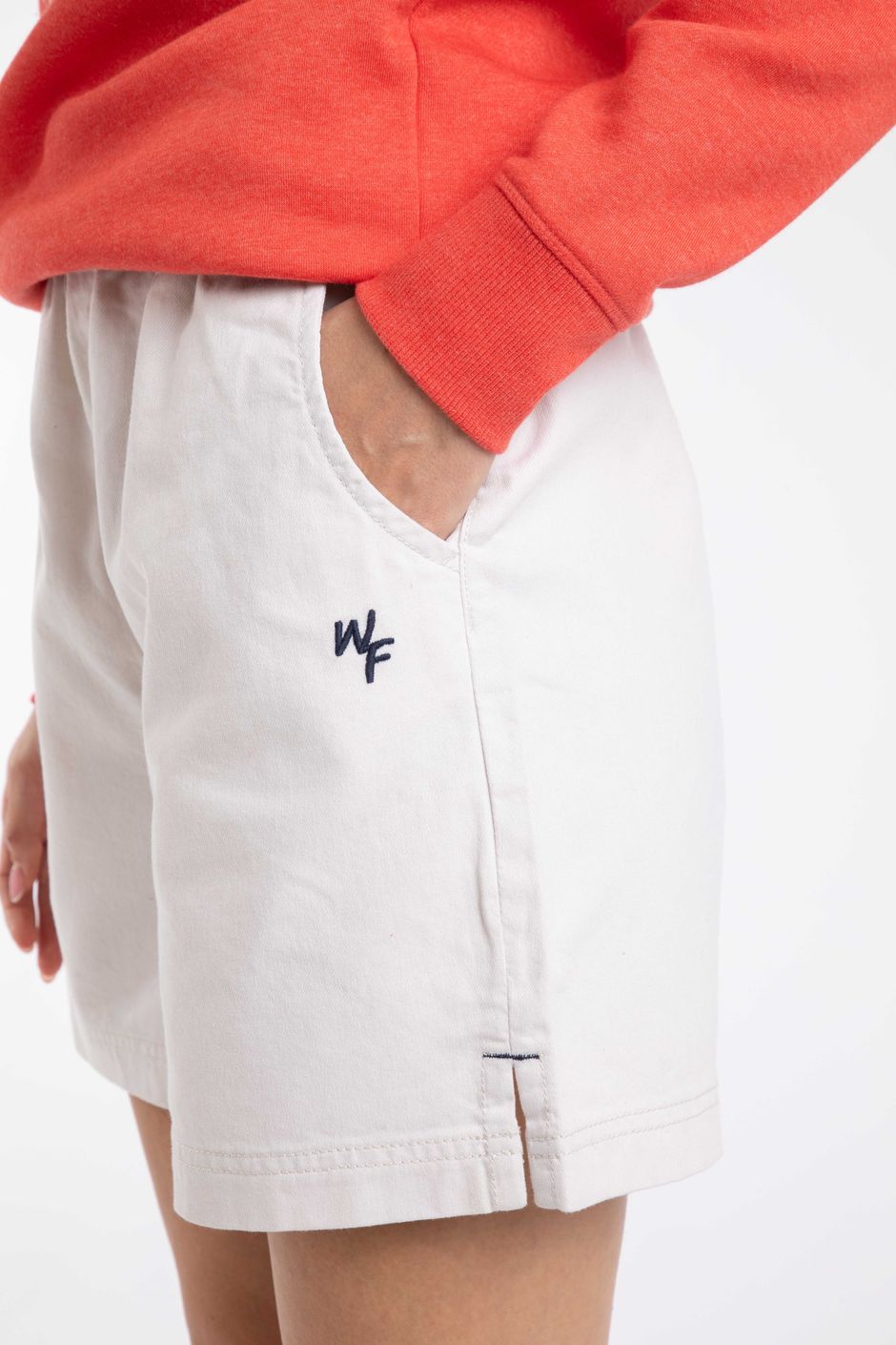 Jardin Cotton Twill Shorts Natural