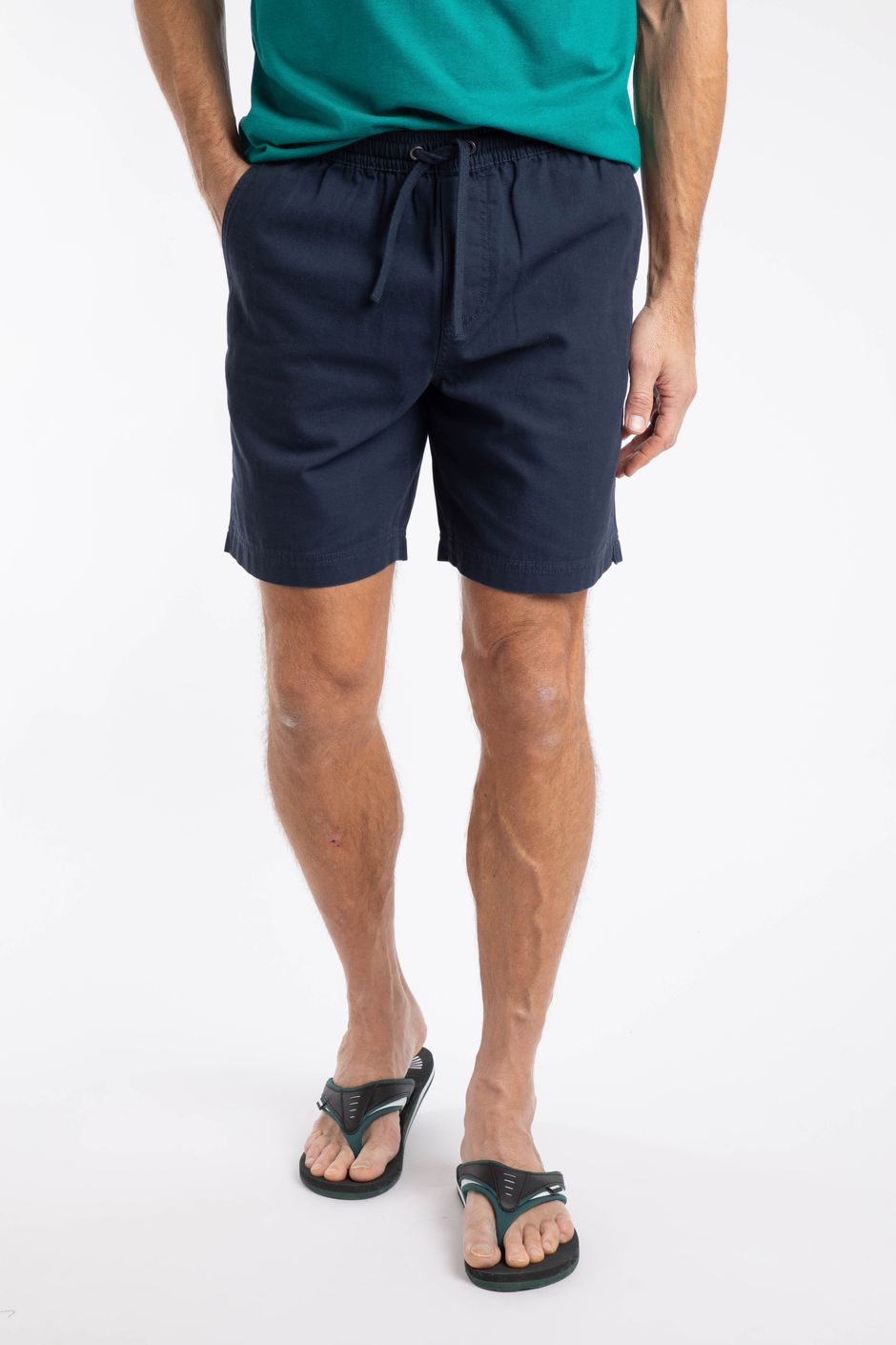Weston Canvas Shorts Navy