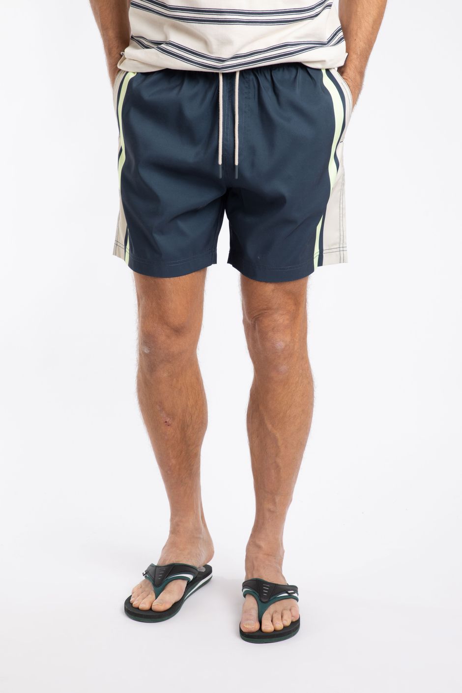 Narwhal Swim Shorts Navy