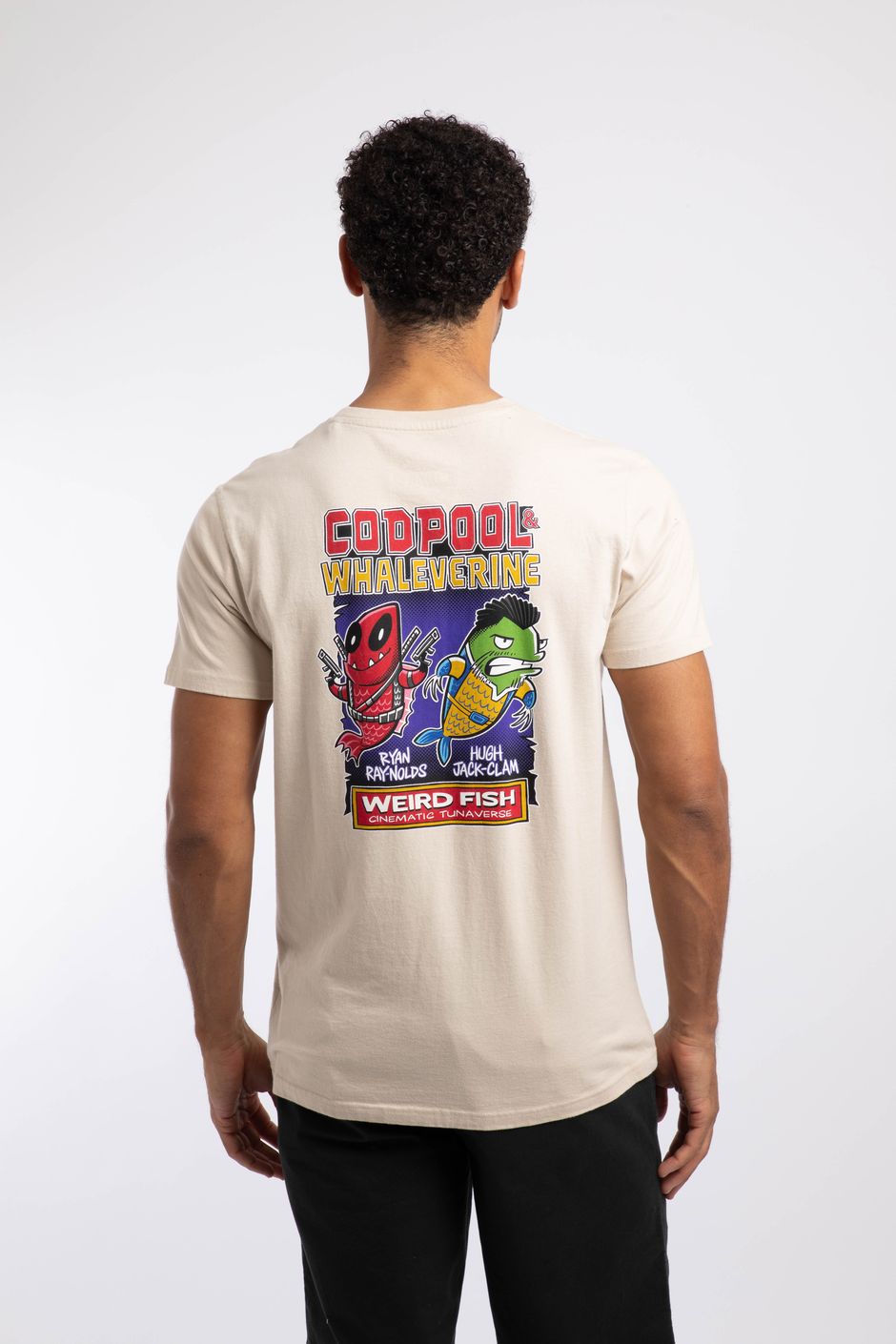 Codpool Back Print Artist T-Shirt String