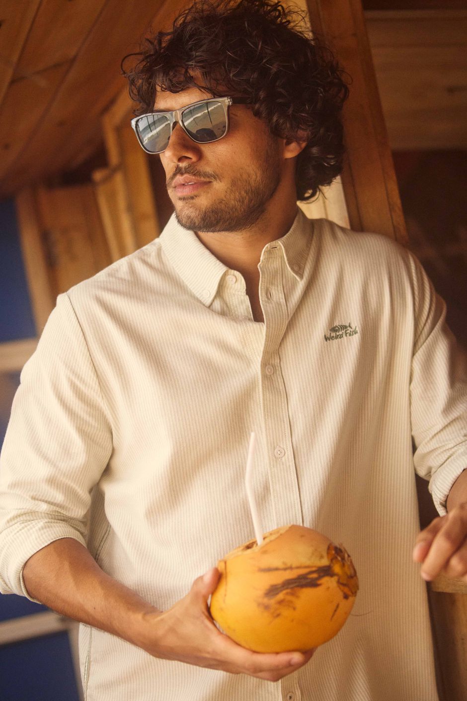 Benedict Button Down Oxford Shirt Laurel Green