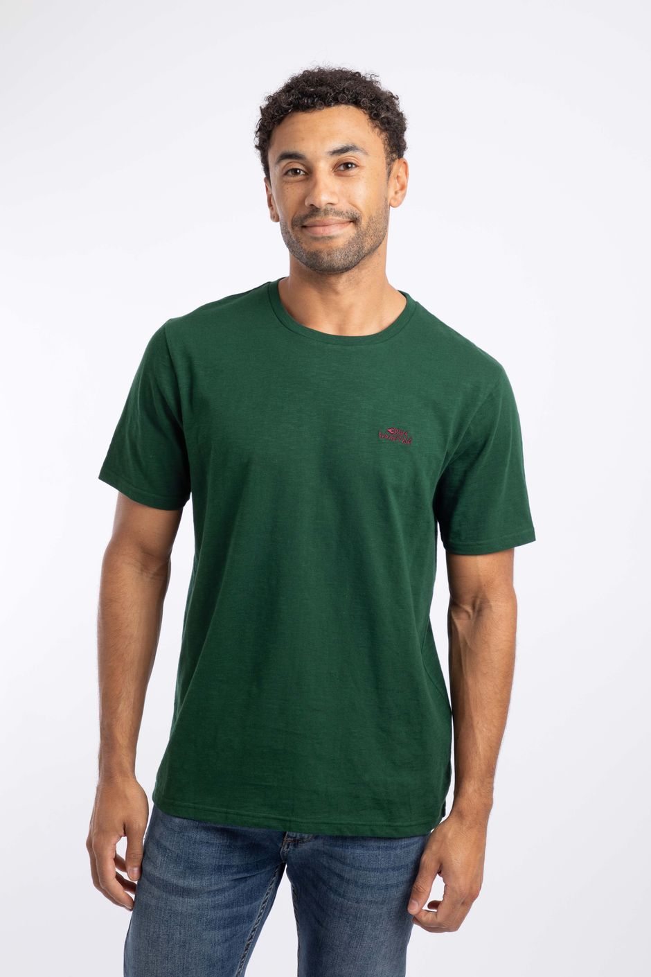 Fished Branded T-Shirt Pine