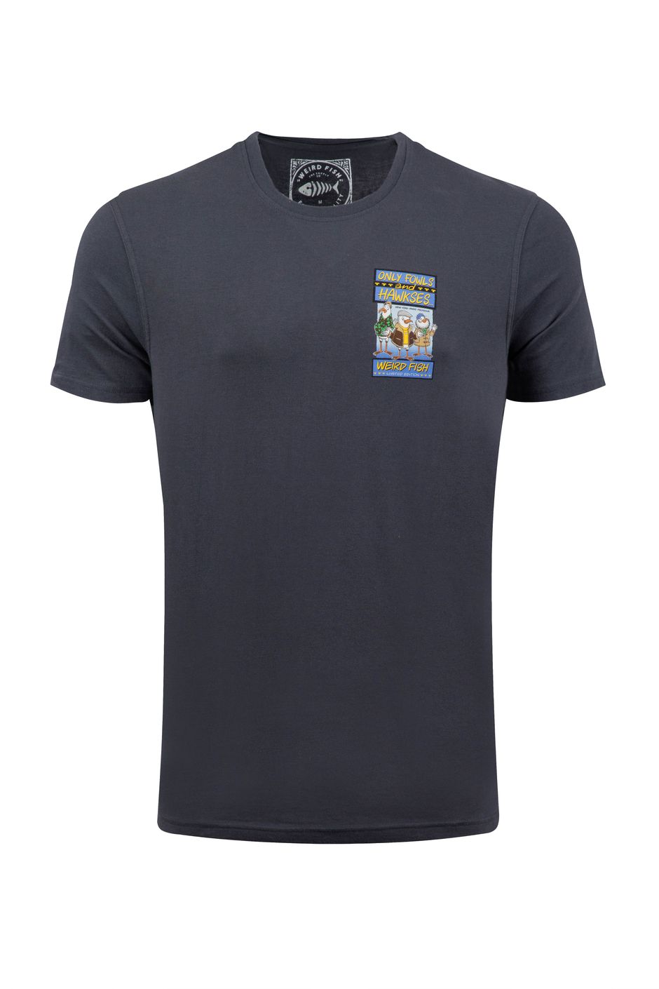 Only Fowls and Hawkses Back Print Artist T-Shirt Navy