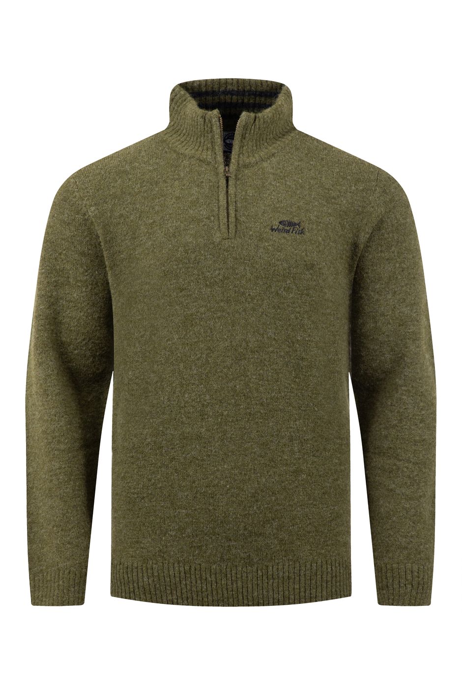 Altwood 1/4 Zip Jumper Winter Green