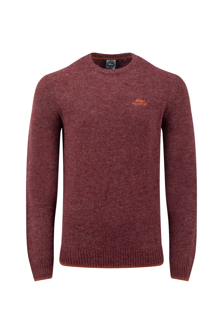 Gorleston Crew Neck Jumper Garnet