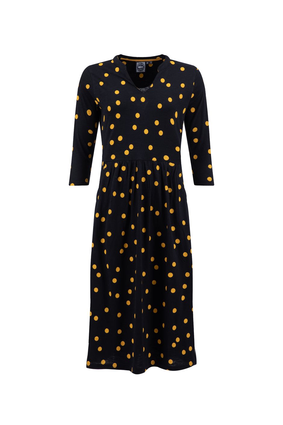 Isolde Printed Jersey Midi Dress Insignia Blue