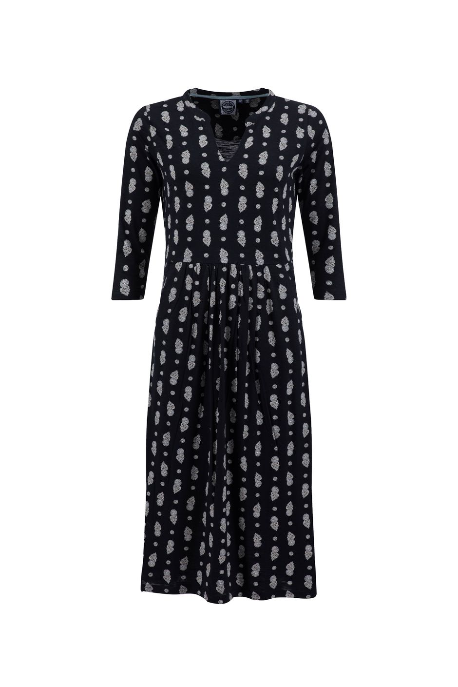 Isolde Printed Jersey Midi Dress Twilight