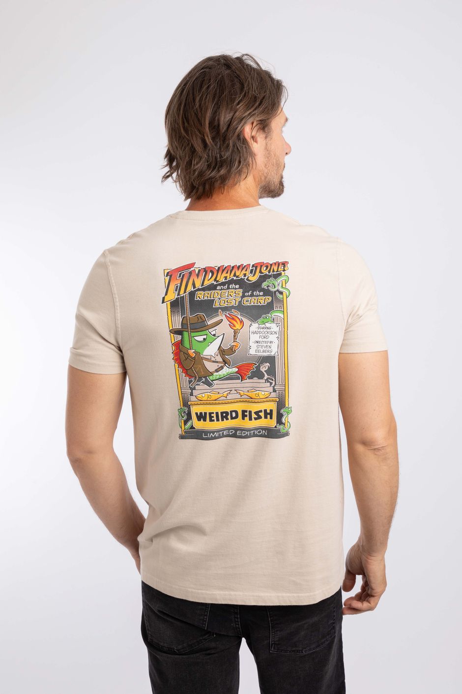 Findiana Jones Back Print Artist T-Shirt String