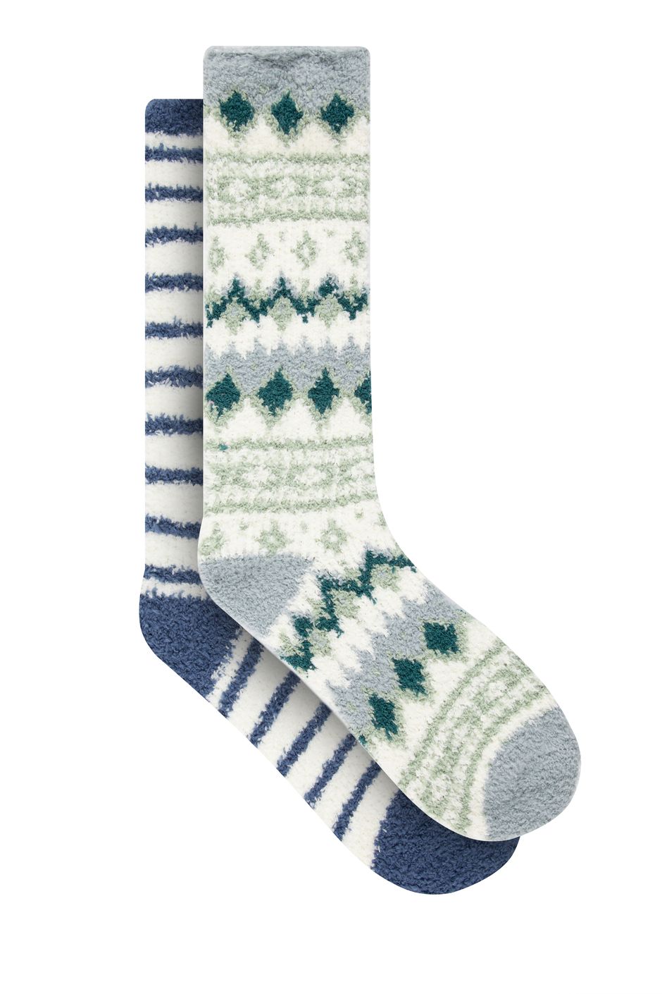 Park Fluffy Socks 2 Pack Military Green