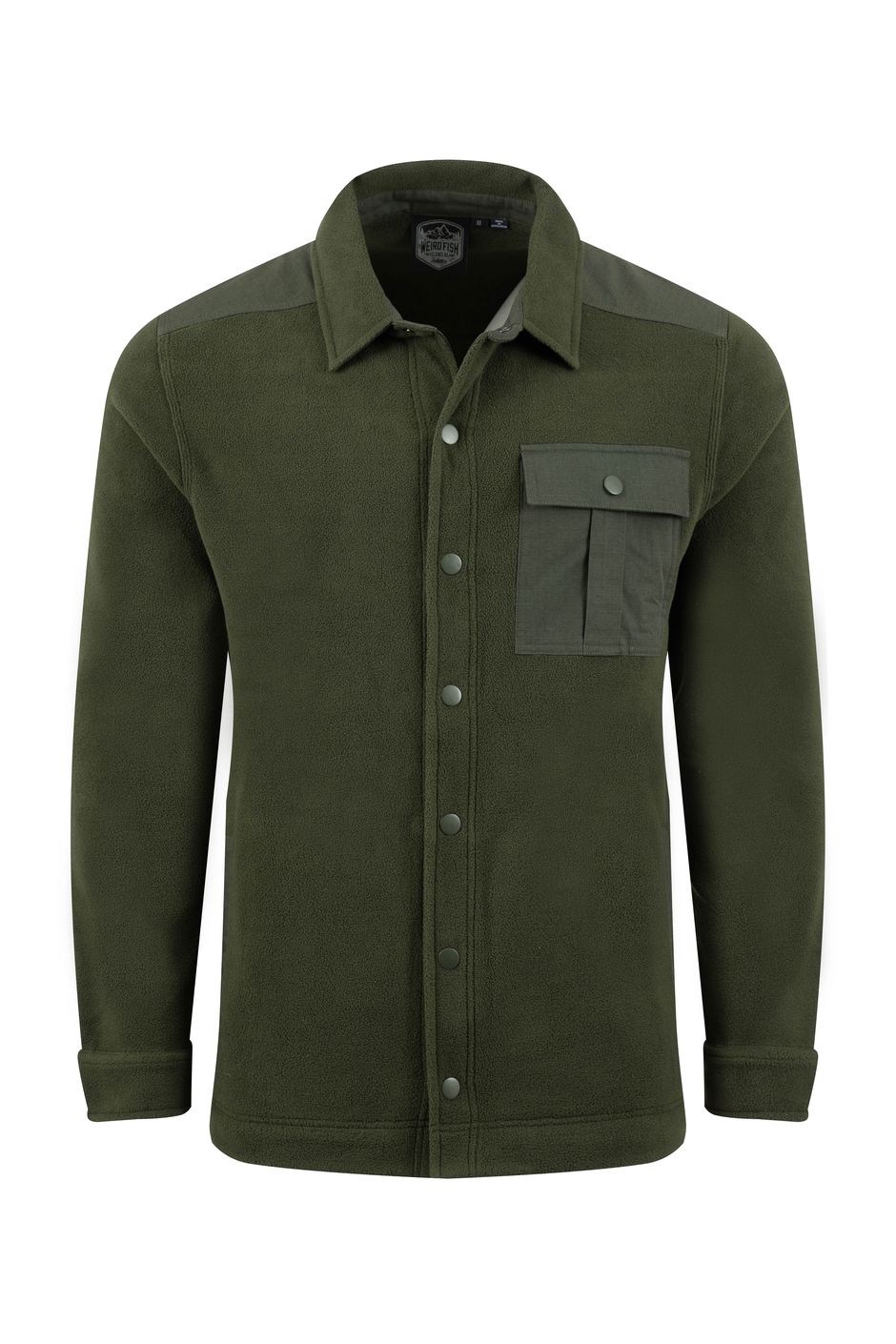 Boyd Polar Fleece Shacket Dark Olive