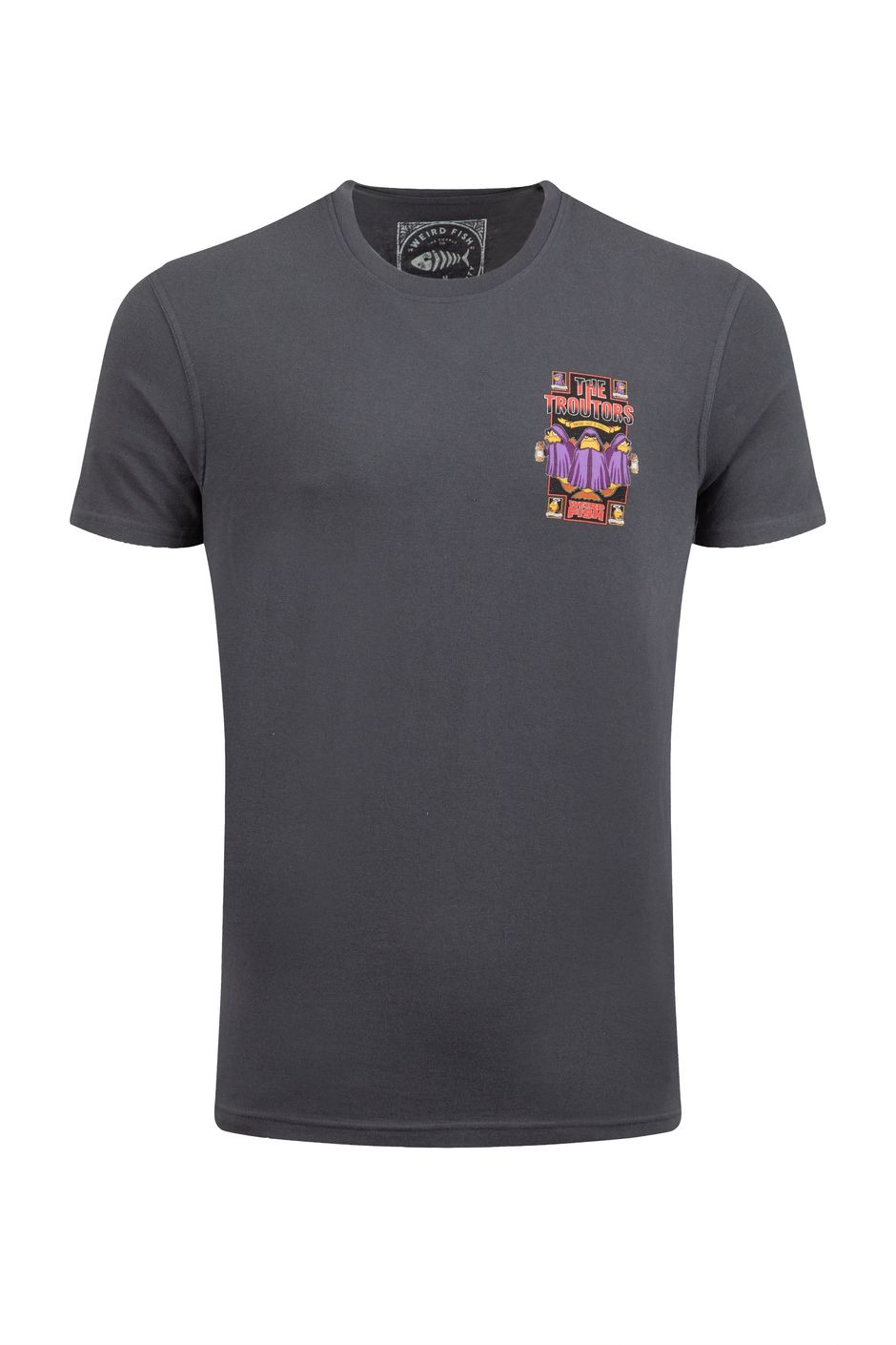 Trouters Back Print Artist T-Shirt Navy