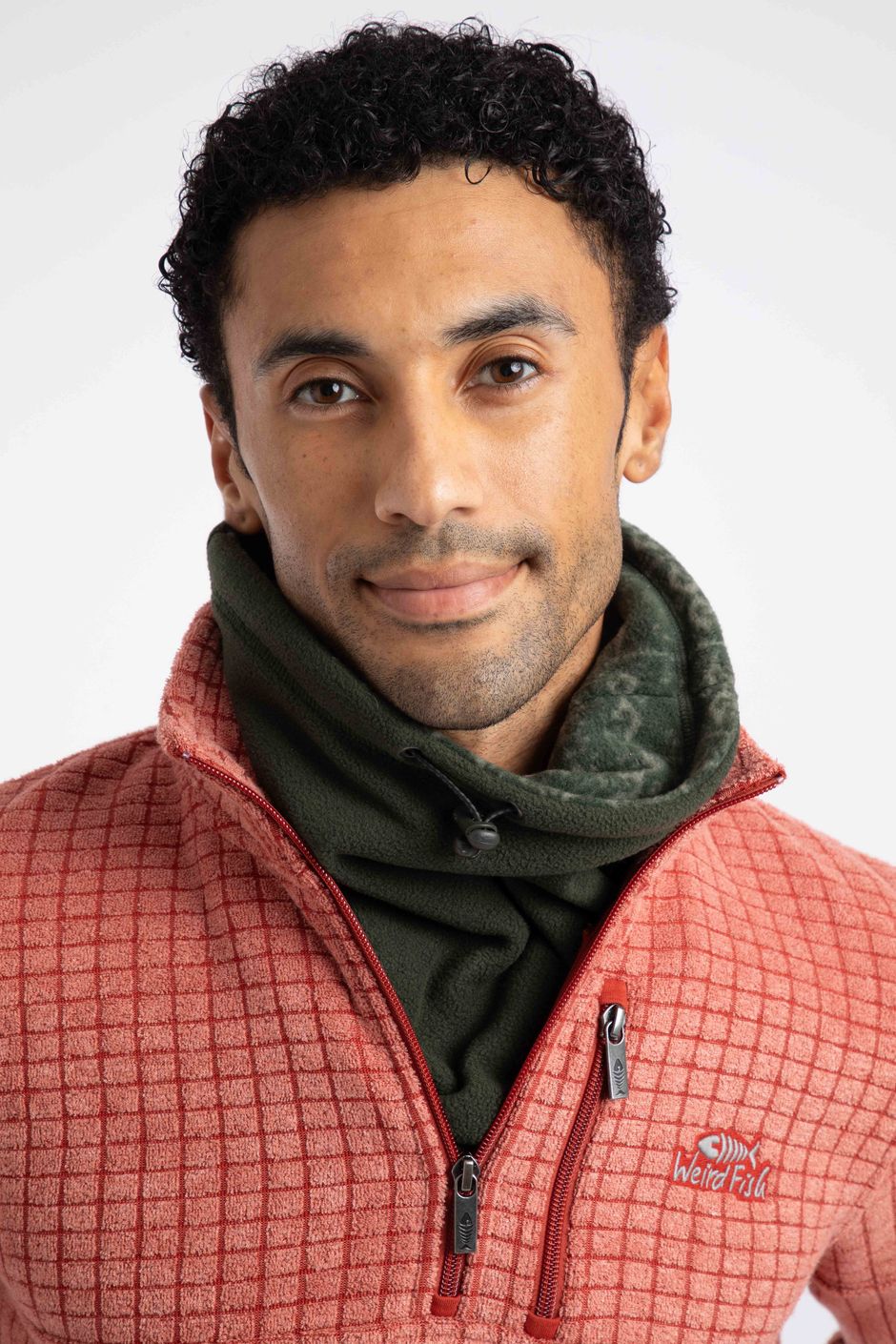 Perth Reversible Fleece Snood Duck Green
