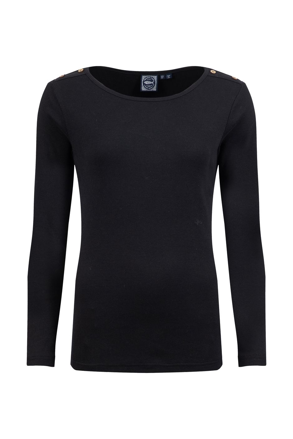 Maine Ribbed Outfitter T-Shirt Black