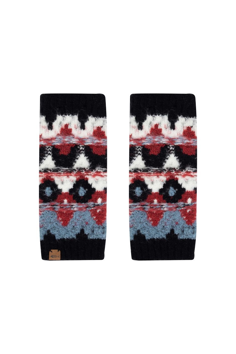 Shutt Fair Isle Wrist Warmers Navy