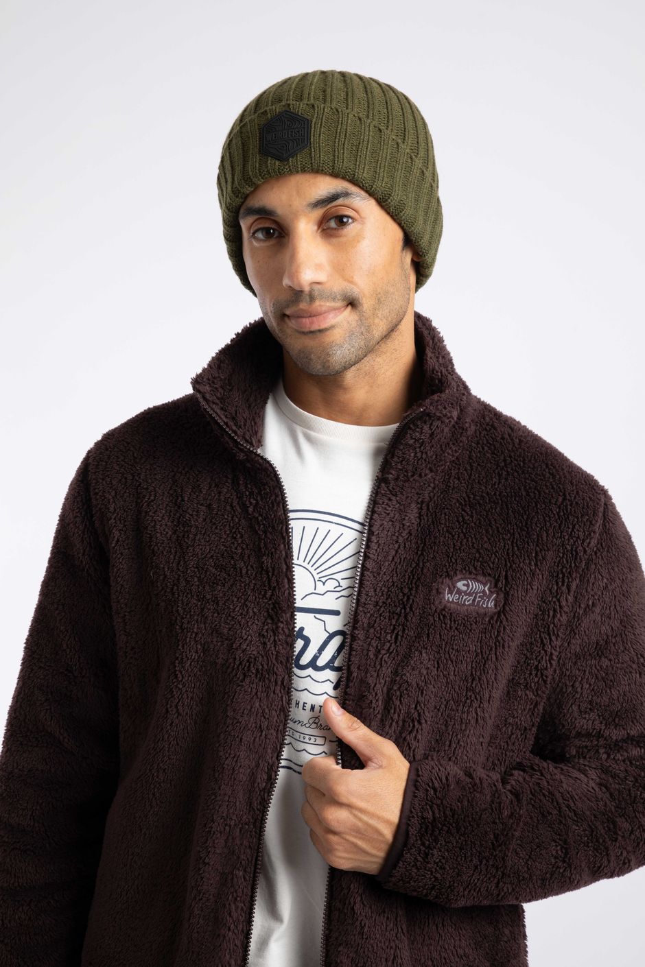 Monreith Beanie Hat Winter Green
