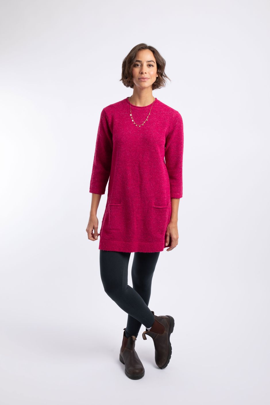 Nova Knitted Tunic Foxglove