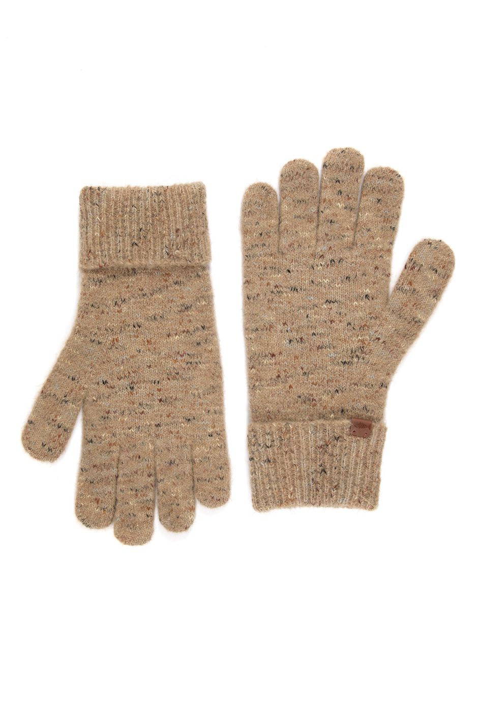 Henning Nep Yarn Knitted Gloves Stone