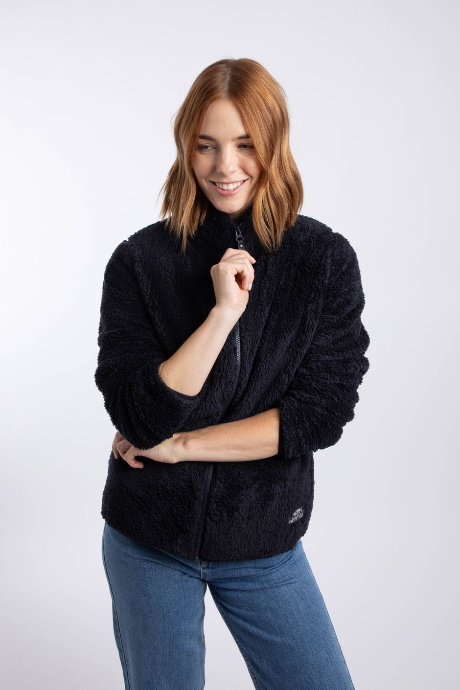 Charly Full Zip Cosy Fleece Midnight